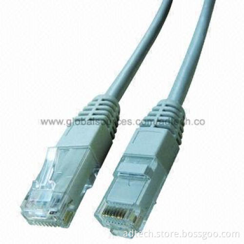 CAT6 Patch Leads, Molded UTP, UL-approved in PVC